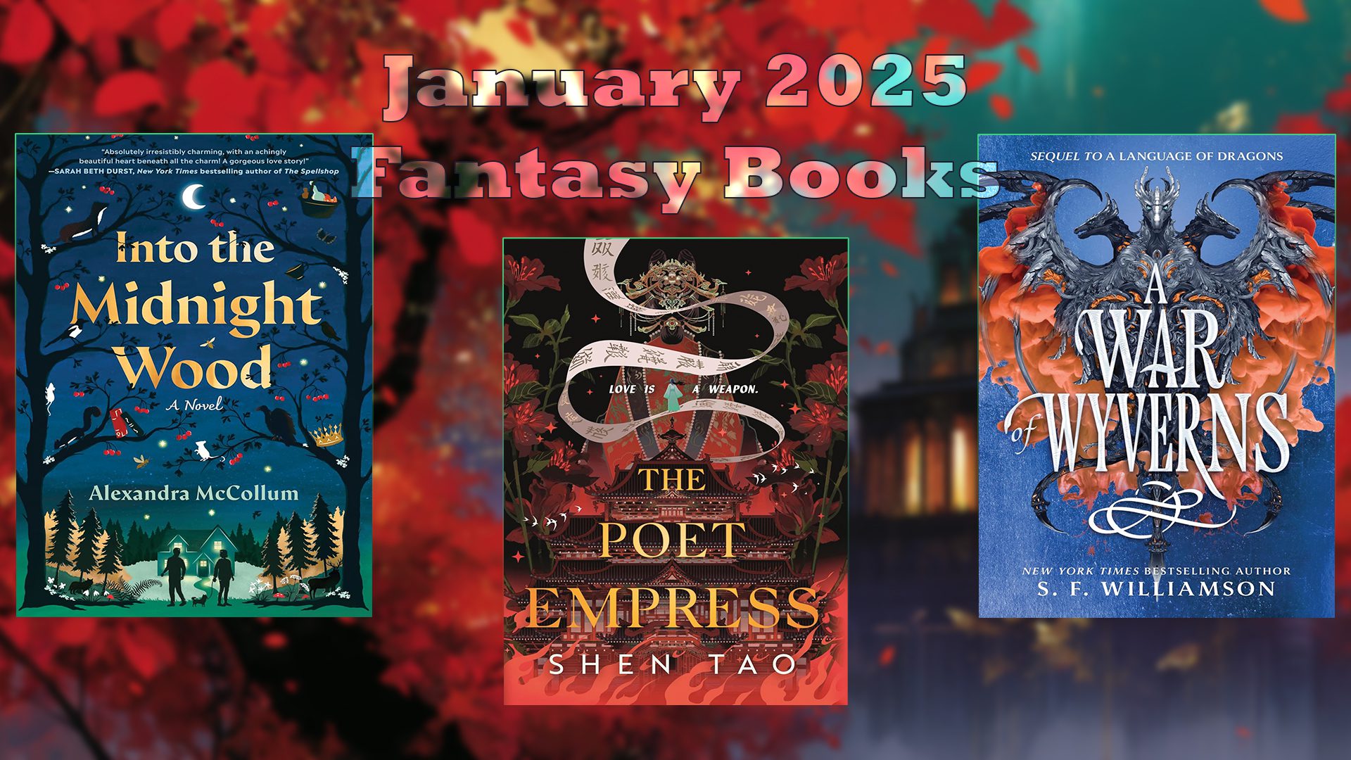 January 2025 Fantasy Book Releases You Can't Miss